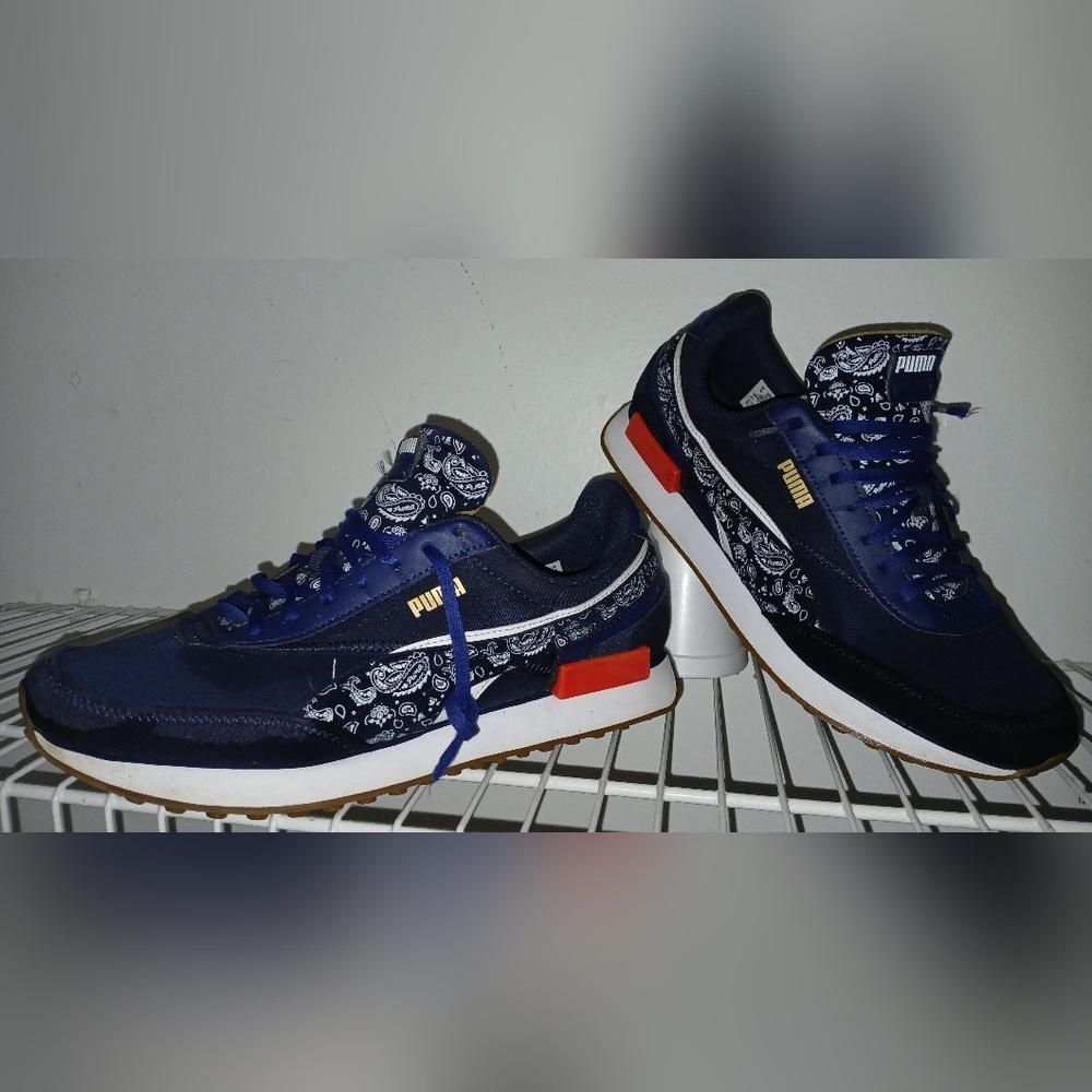 Puma Future Rider Double Paisley High Risk Red/Paisley